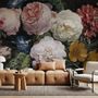 Dutch Floral Victorian Flower Bouqet Wallpaper Mural