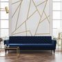 Matte Metallic Gold Strip Wall Decal 