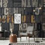 Future Typography Wallpaper Mural