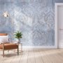Papier peint panoramique Baroque Style Damask Art Grunge