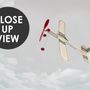 Hot Air Balloon and Airplanes on The Sky Wallpaper Mural