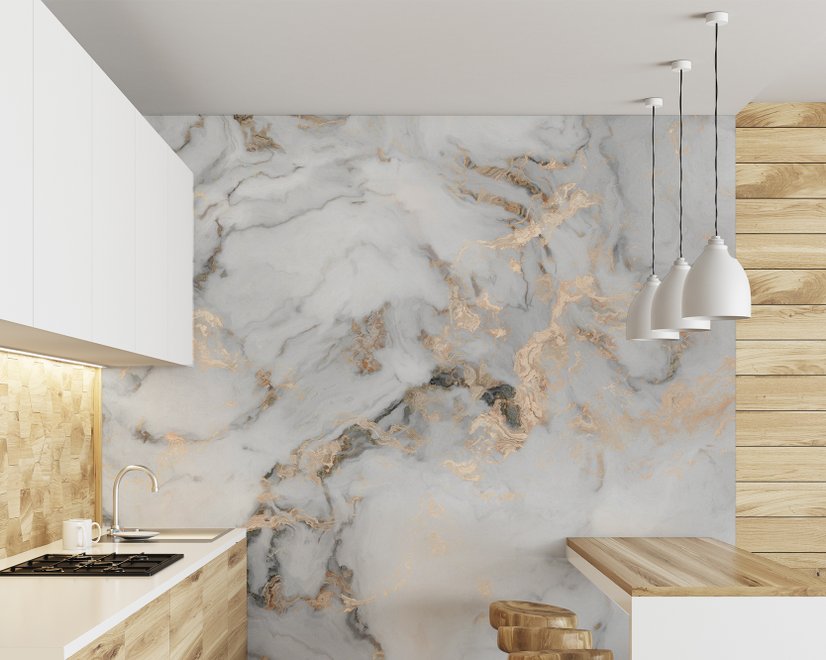 Abstract Marble Wallpaper Mural