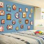 Kids Cartoon Photo Frame Wallpaper Mural