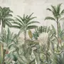 Watercolor Vintage Tropical Forest Wallpaper Mural