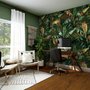 Papier peint feuilles palmier banane