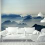 Misty Mountain Landscape Wallpaper Mural