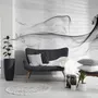 Dark Smoke with Marble Pattern Wallpaper Mural