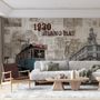 Vintage Shanghai City Wallpaper Mural