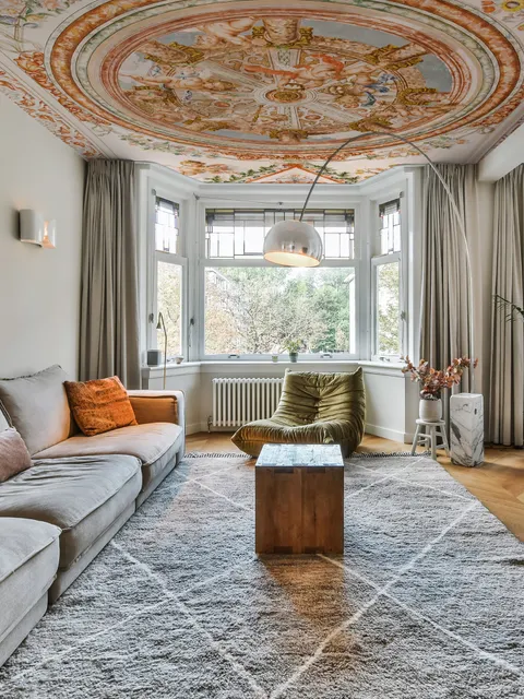 Ceiling Sculpture Angel Greek Wallpaper Mural