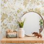 Damask Pattern Floral Art Wallpaper Mural