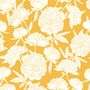 Drawing Peony Floral Art Wallpaper Mural