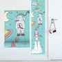 Stickers muraux toise espace enfants