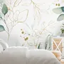 Eucalyptus Leaf Pattern Wallpaper Mural