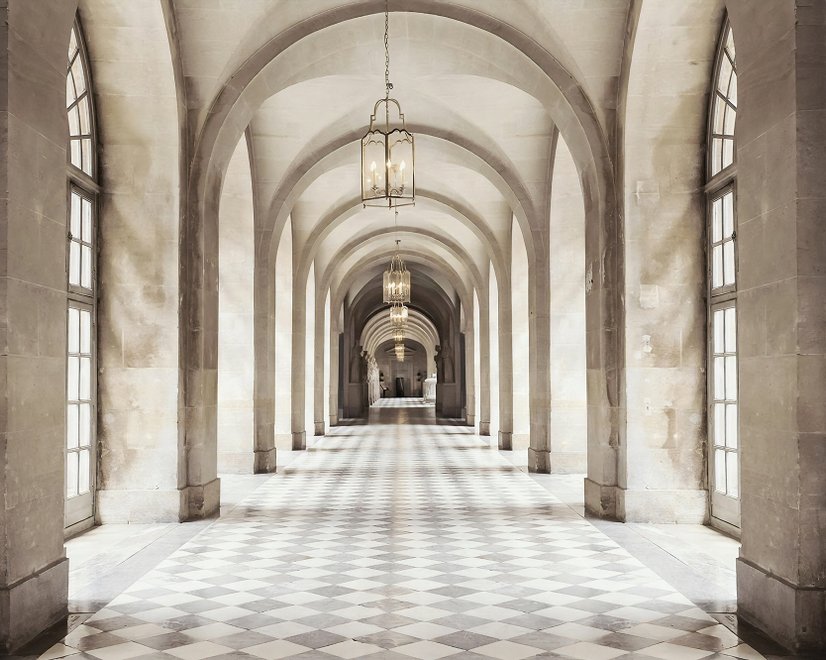 Arch Corridor Wallpaper Mural