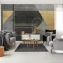 Colorful Geometric Grunge Art Wallpaper Mural