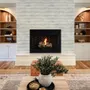 Rustic White Wood Texture Effect Wallpaper Mural