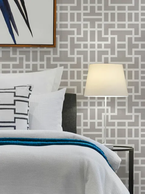 Modern Geometric Maze Wallpaper - STYLE 3