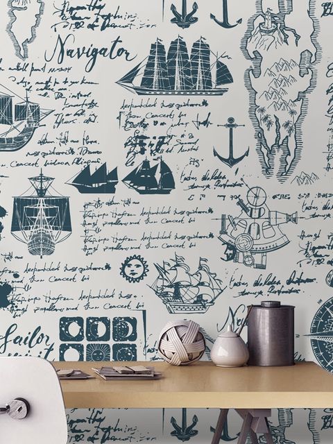 Papier peint panoramique encré pour enfants