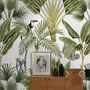 Banana Leaf with Toucan Koala Animals Wallpaper Mural