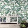 Watercolor Banana Leaf Wallpaper Mural