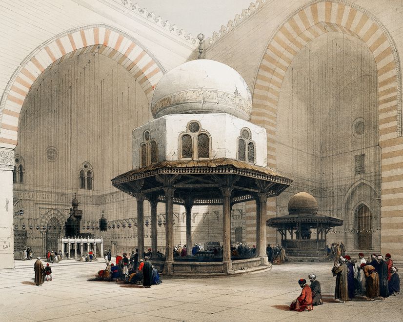 Old Egypt Historical Palace Wallpaper Mural