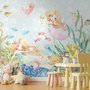 Papier peint la petite sirène sous-marine pour enfants