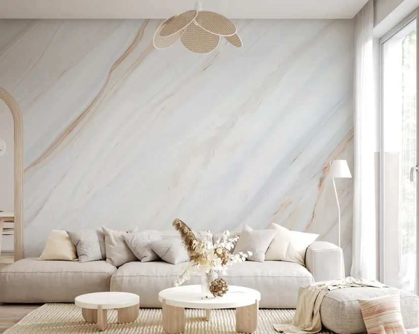 Papier peint en marbre Onyx naturel 