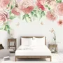 Pink Flower Art Wallpaper Mural