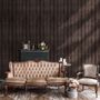 Vintage Wood Look Panel Wallpaper