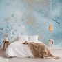 Abstract and Blue Butterfly Wallpaper Mural