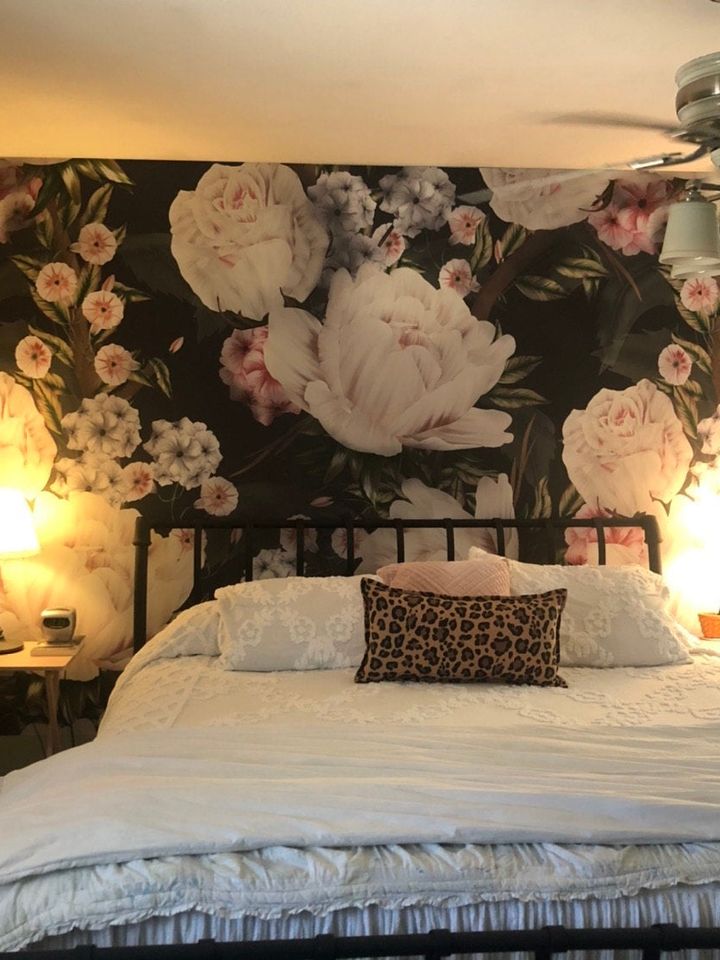 Light Blossom Flowers Wallpaper Mural