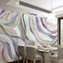 Watercolor Abstract Lines Wallpaper Mural