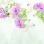 Watercolor Peony Floral Wallpaper Mural