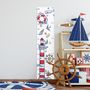 Kids Sailor Height Chart Wall Sticker Decal