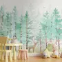 Poplar Tree Vintage Forest Wallpaper Mural