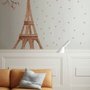 Paris Tour Eiffel avec fleurs de cerisier Stickers muraux