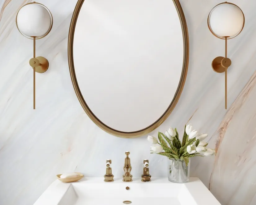 Papier peint en marbre Onyx naturel 