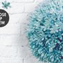 Dandelion Floral and Butterfly Wallpaper Mural