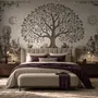 Ancient Roman Garden Tree With Mosaic Art Wallpaper Mural 