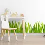 Kids Watercolor Green Plants Wall Decal Sticker