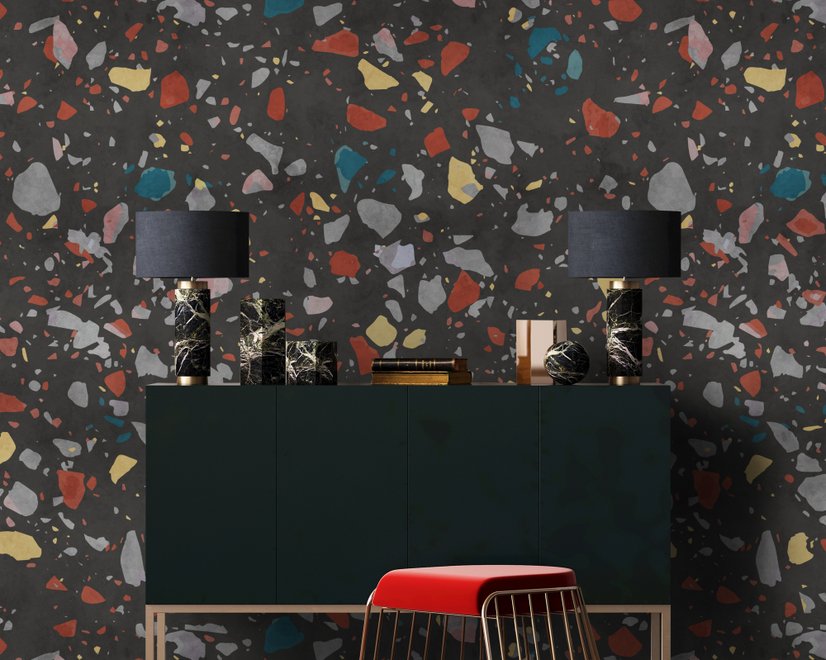 Weiche Terrazzo-Fototapete