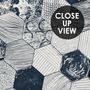 Dark Geo Hexagon Pattern Wallpaper Mural