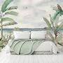 Papier peint vue plage tropicale