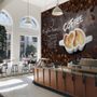 Coffee Beans with Mocha Wallpaper Mural
