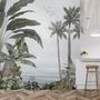 Exotic Forest on Seaside Wallpaper Mural