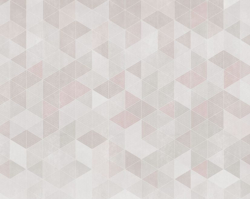Scandinavian Style Pastel Geometric Design Wallpaper - STYLE 2