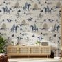 Retro Western Cowboys Wallpaper Mural