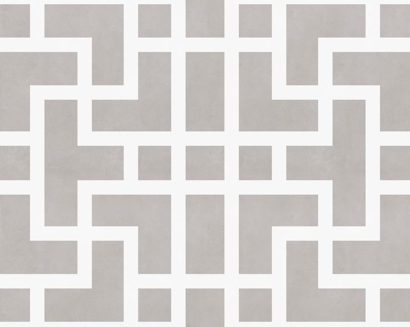 Modern Geometric Maze Wallpaper - STYLE 3