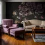 Dark Rose Floral Bouqet Wallpaper Mural