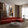 Oil Paintinging Style Street View of New York City Landscape Wallpaper Mural